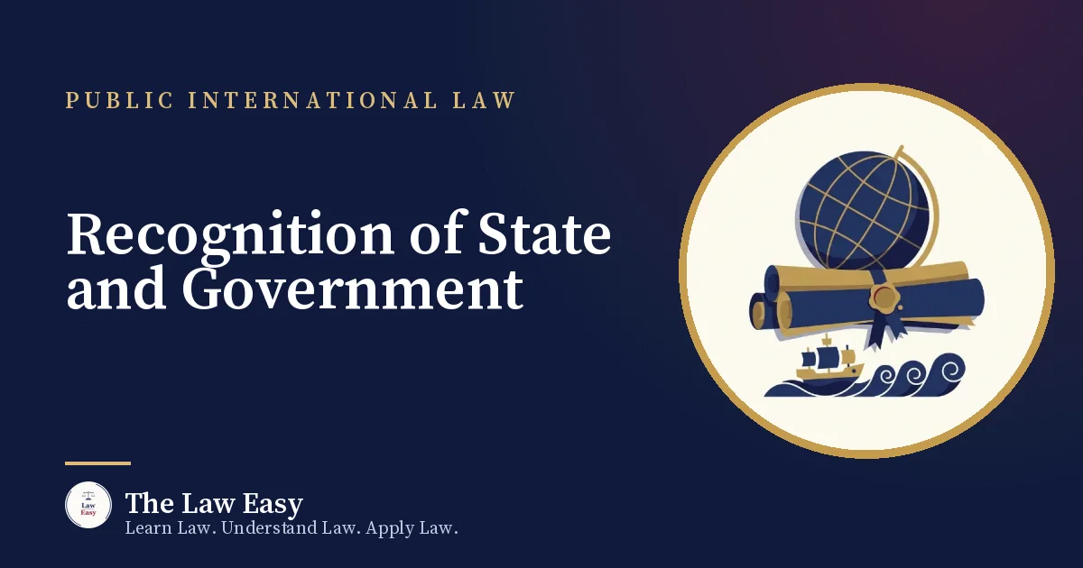 Cover: Recognition of State and Government