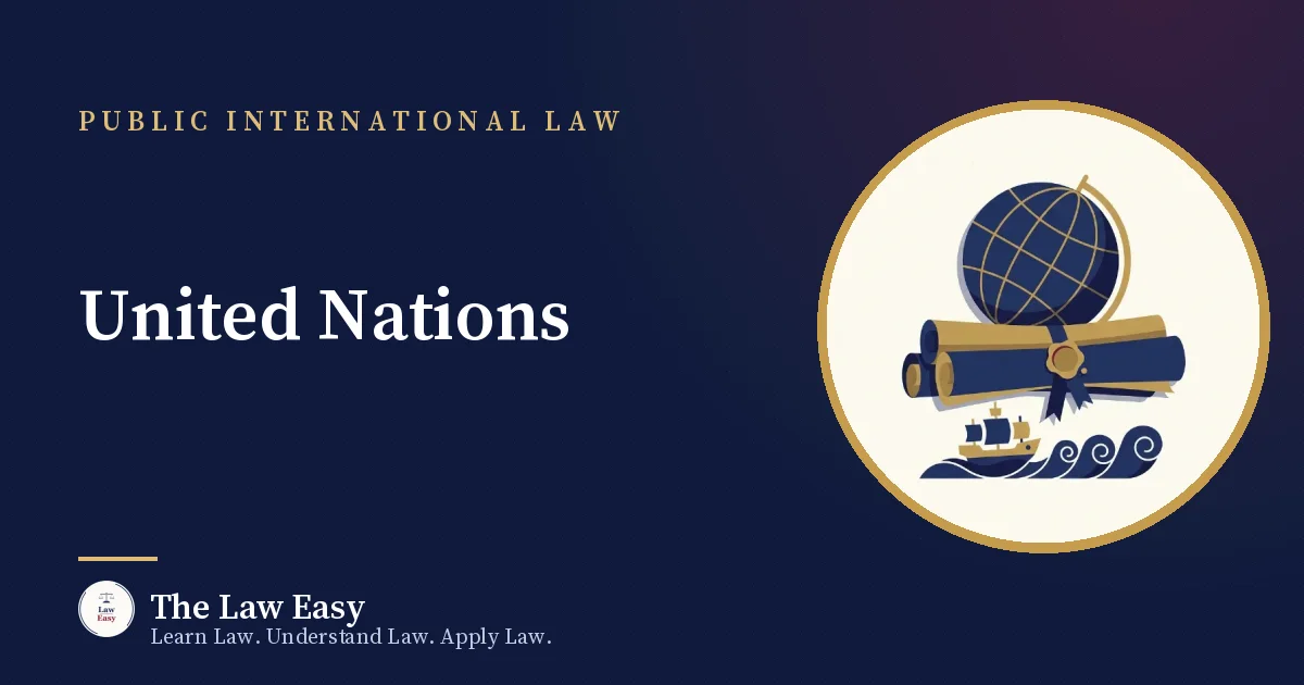 Cover: United Nations