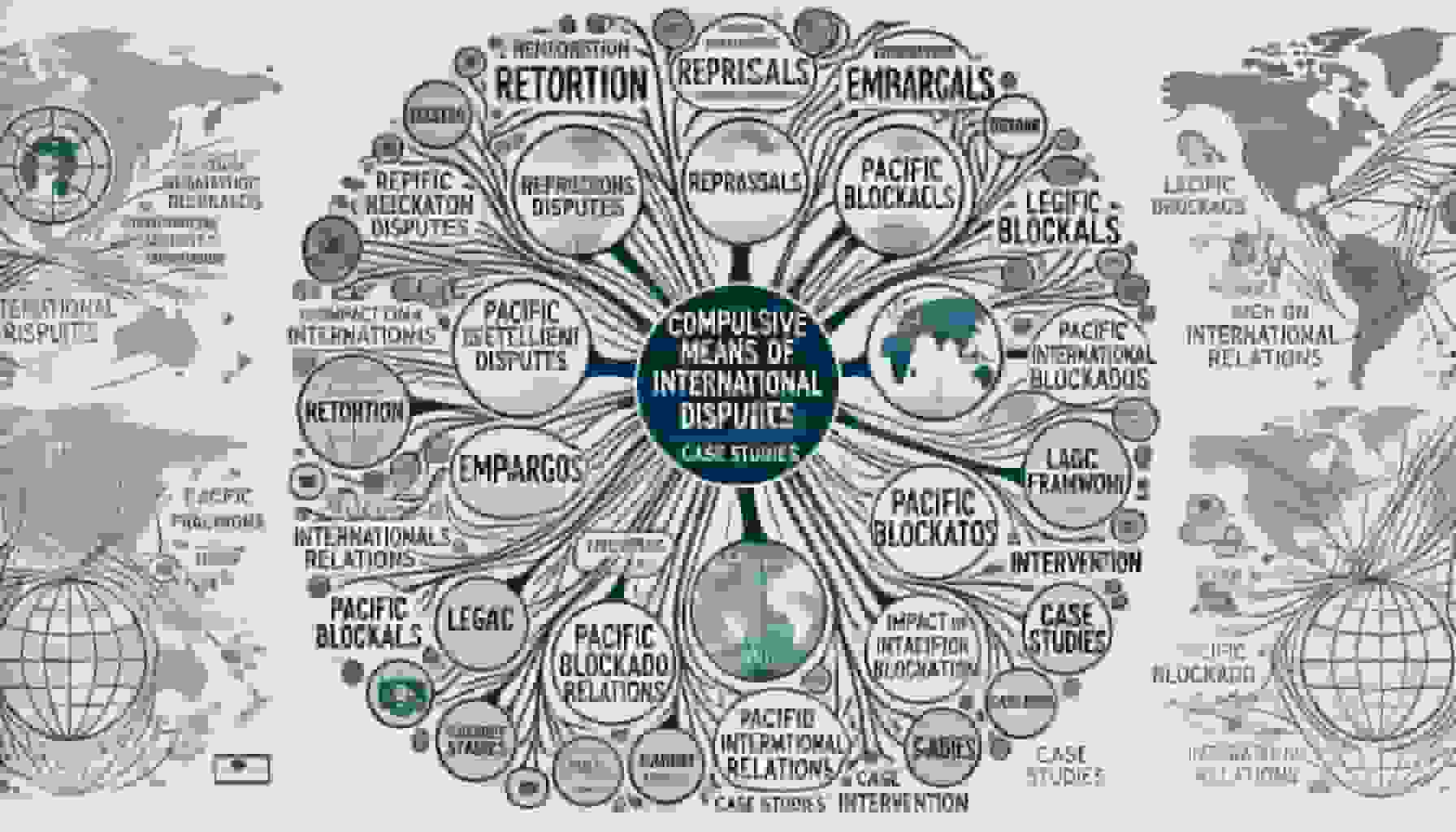 Compulsive Means of Settlement of International Dispute: Retortion, Reprisals, Embargo, Pacific Blockade, and Intervention