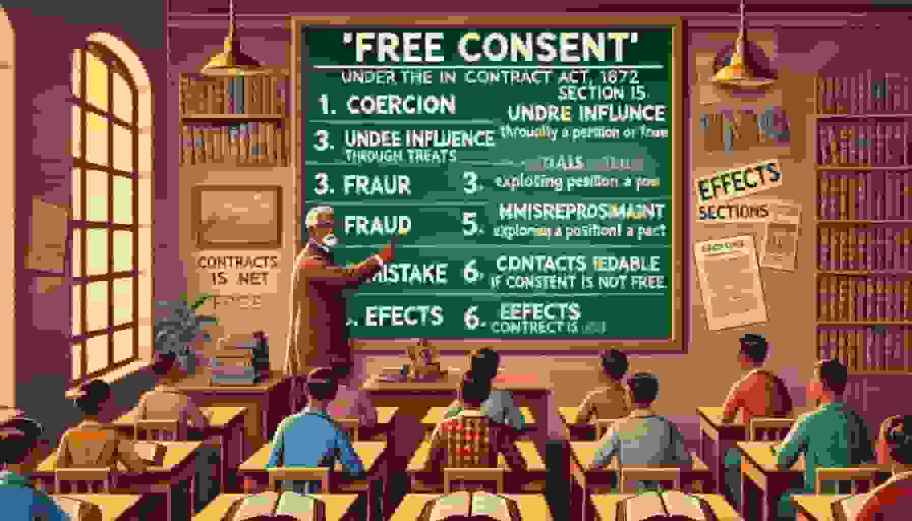 Free Consent under Indian Contract Act