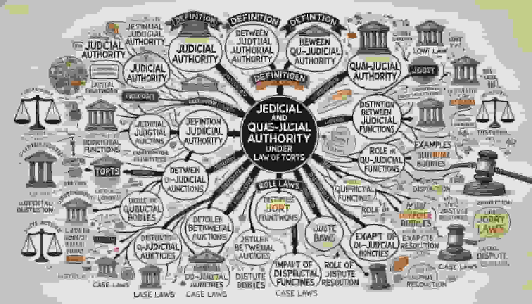Judicial and Quasi-Judicial Authority under Law of Torts